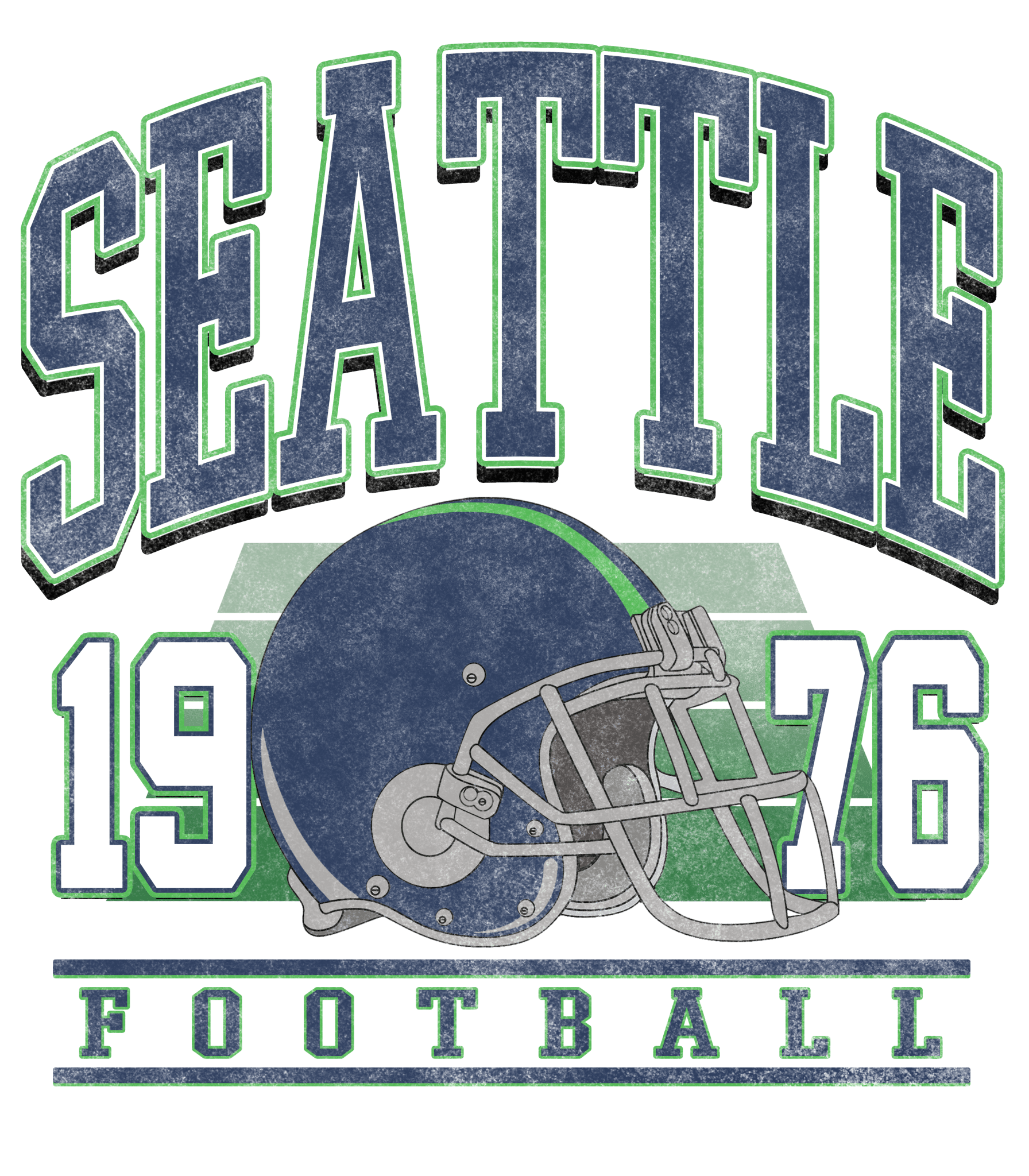 SS22 - Vintage Seattle DTF Transfer - My Vinyl Craft