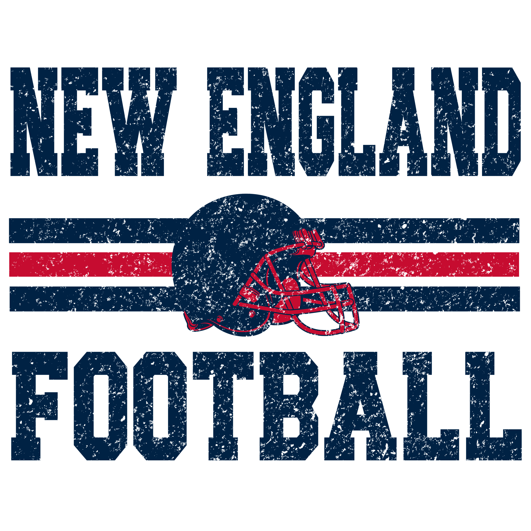 SS9 - New England Football DTF Transfer - My Vinyl Craft