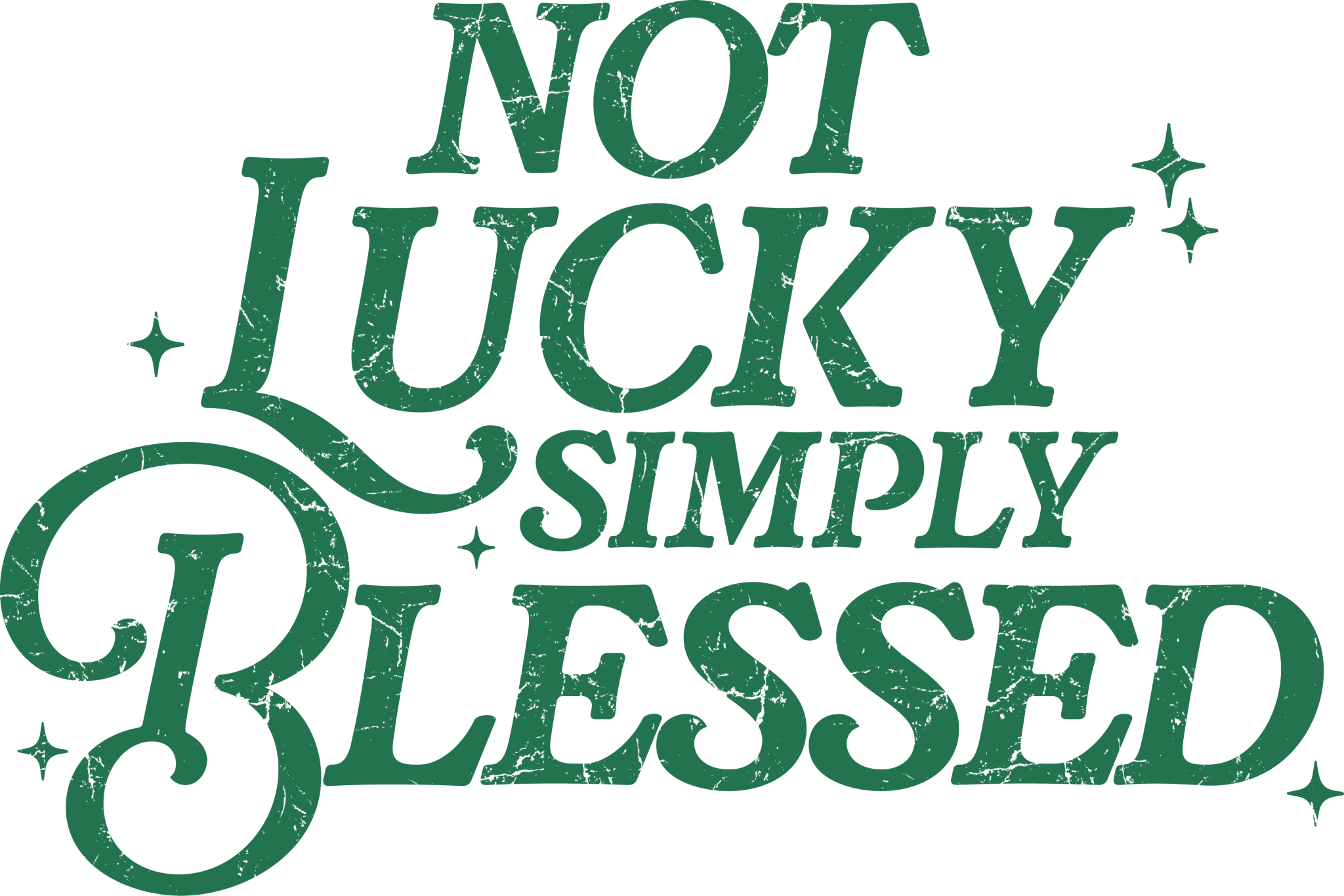 STP20 - Simply Blessed DTF Transfer - My Vinyl Craft