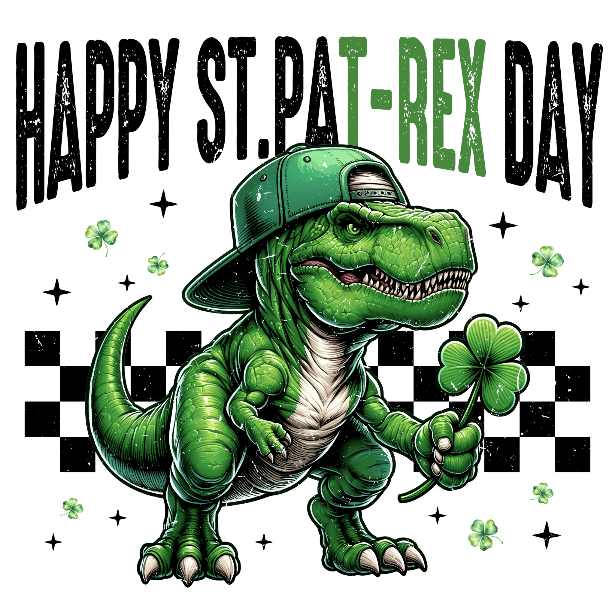 STP7 Lucky Rex DTF Transfer - My Vinyl Craft