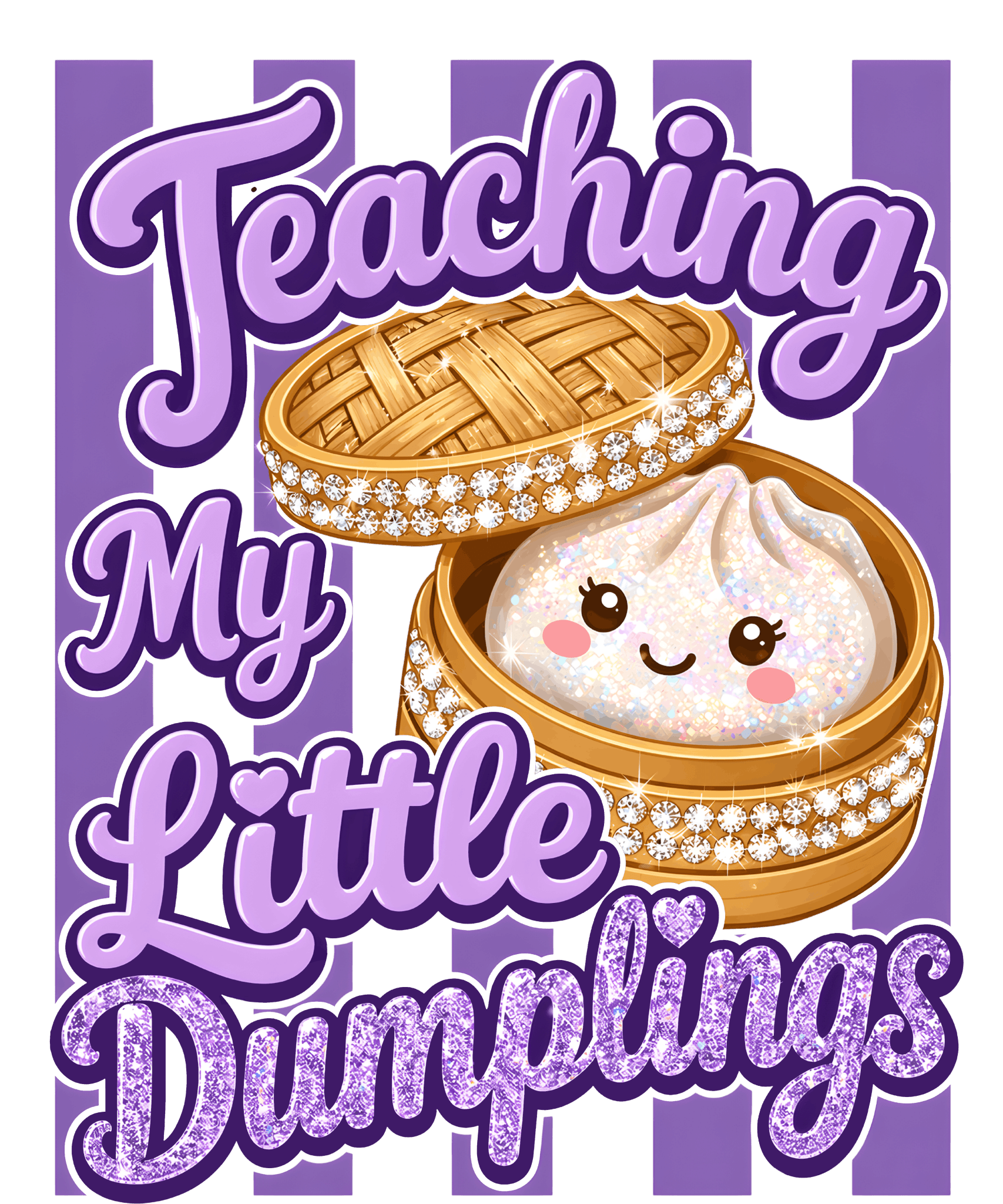 T6 - Teaching Dumplings DTF Transfer - My Vinyl Craft
