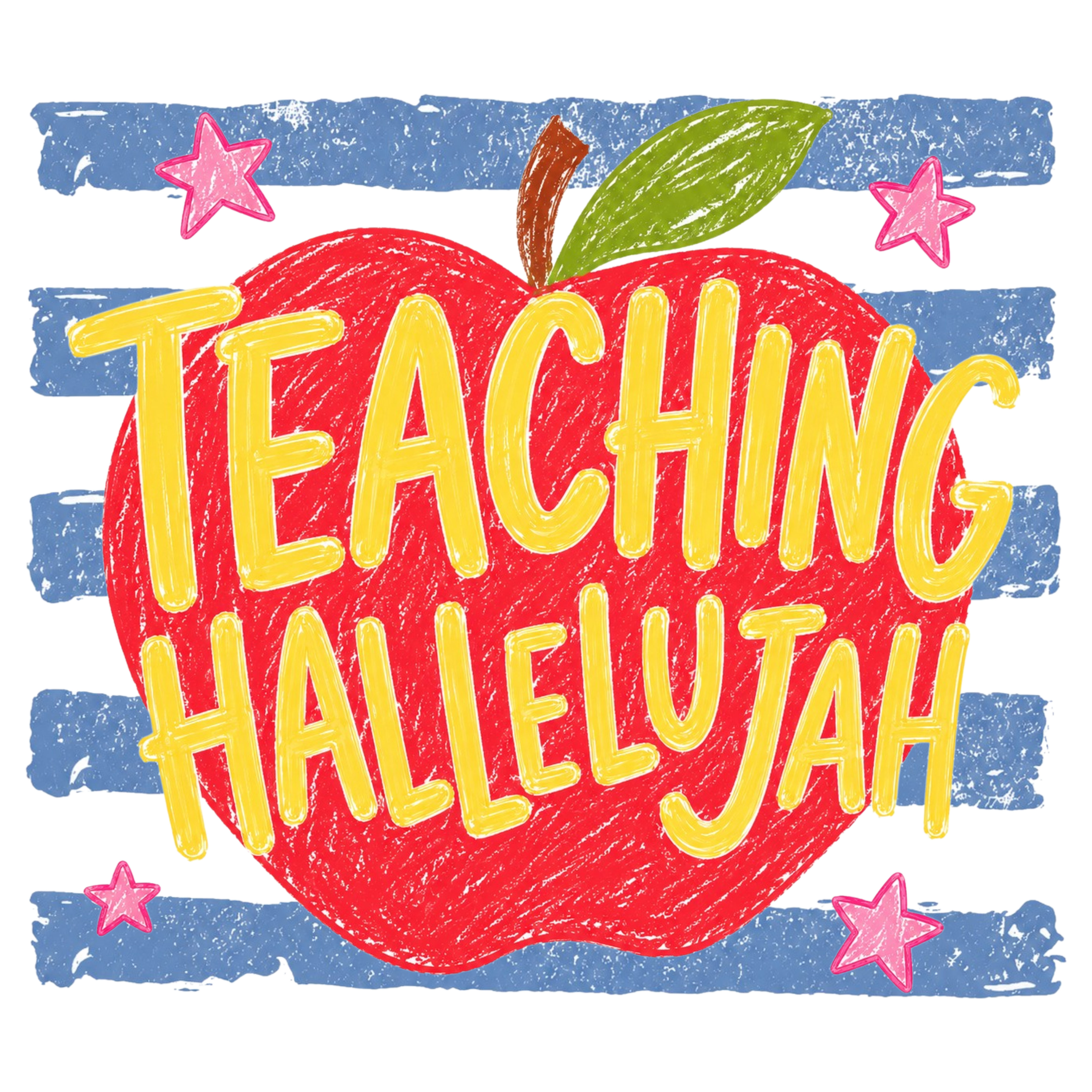 T7 - Teacher Hallelujah DTF Transfer