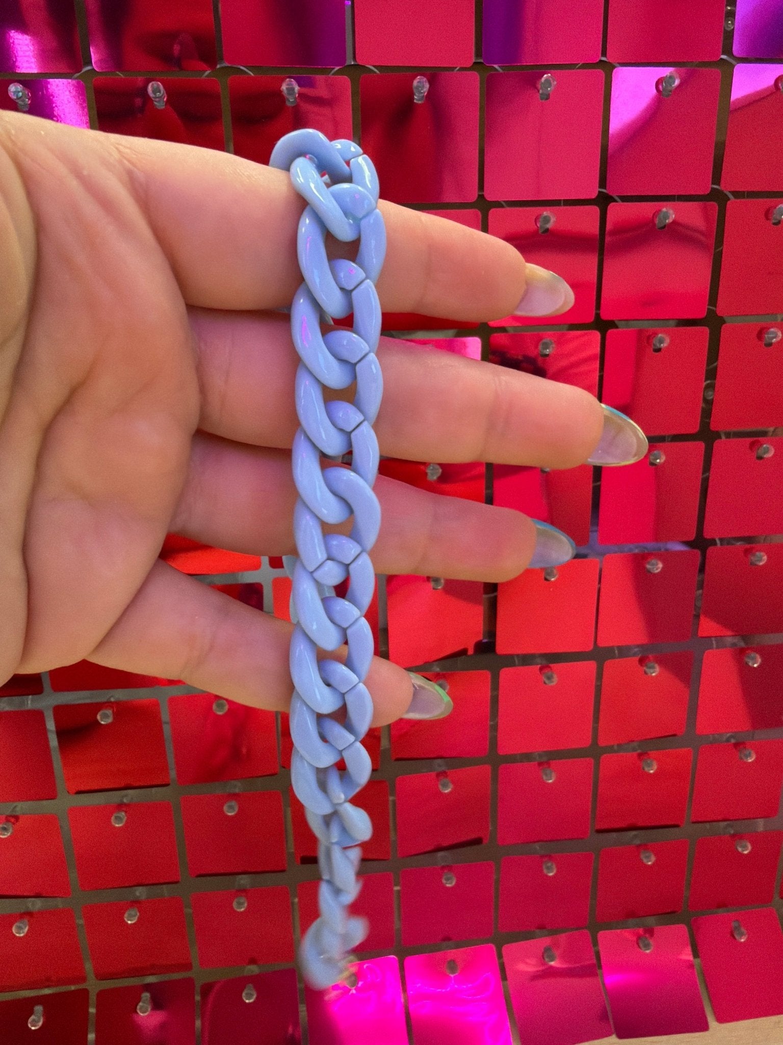 Thin Chain Link Hat Chain - My Vinyl Craft