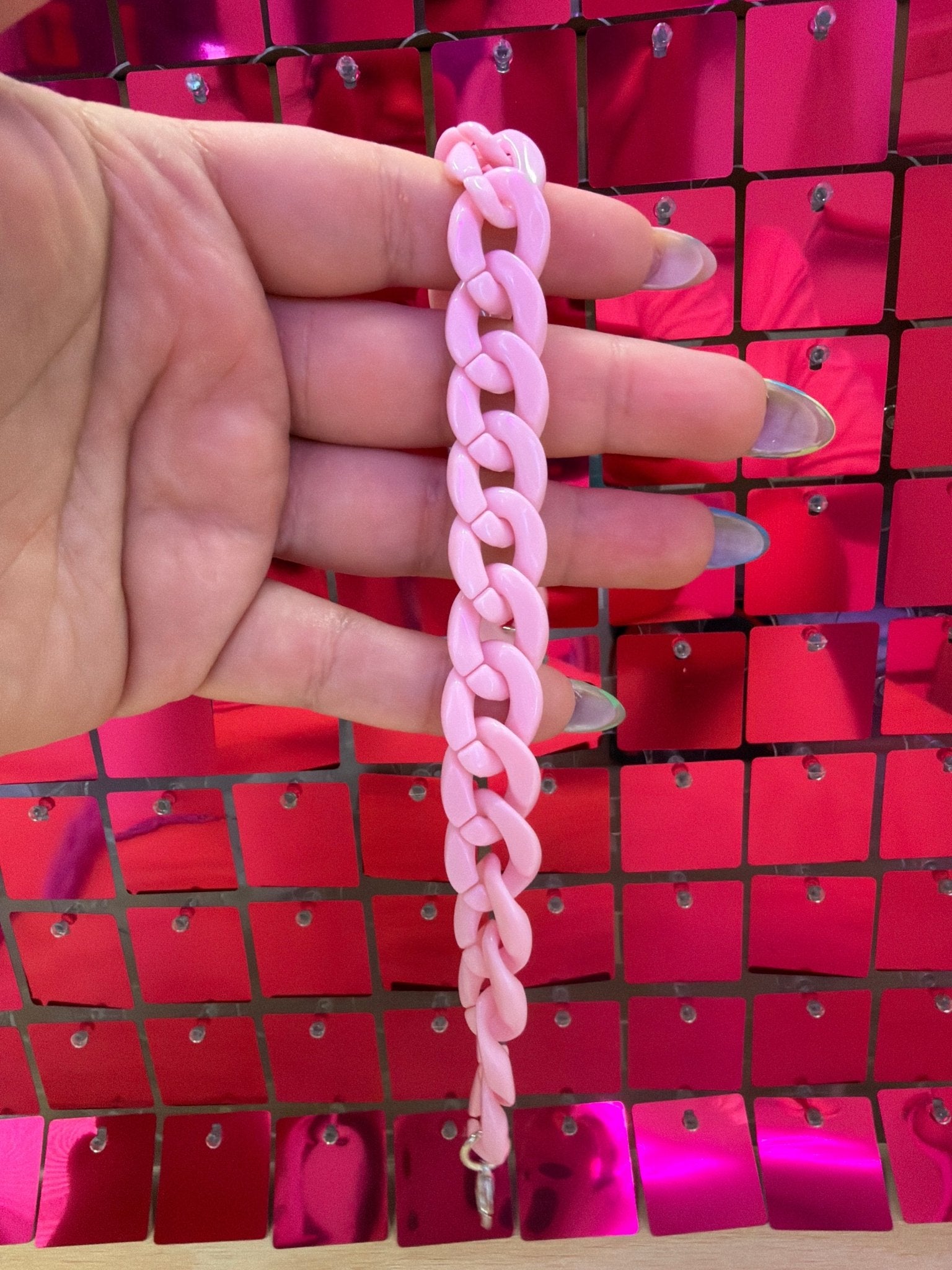 Thin Chain Link Hat Chain - My Vinyl Craft