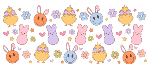 UV10 - Groovy Chicks UV DTF Cup Wrap - My Vinyl Craft