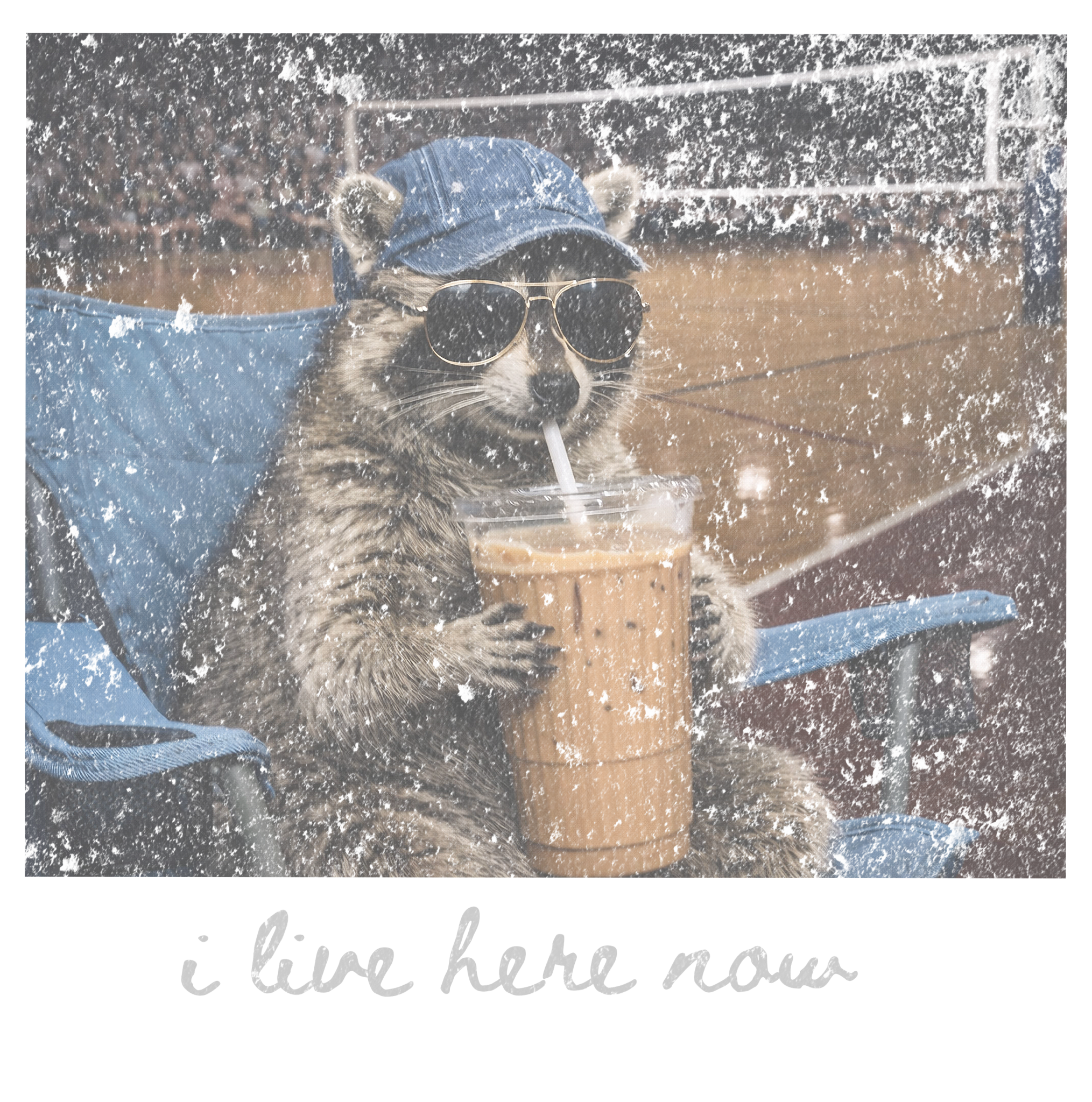 V2 - Live Here Now Volleyball DTF Transfer - My Vinyl Craft