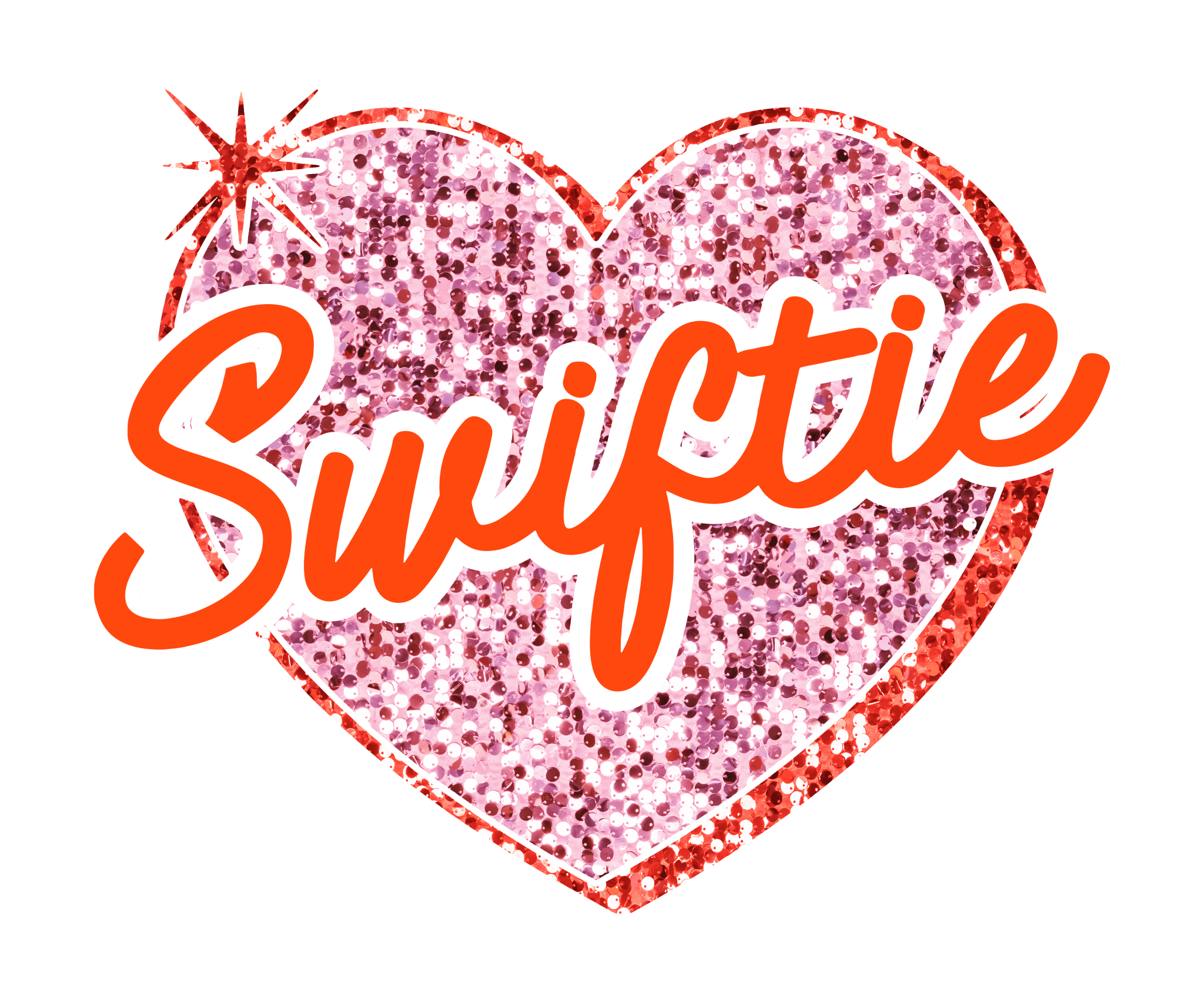 VA40 - Pink Swift Heart DTF Transfer - My Vinyl Craft