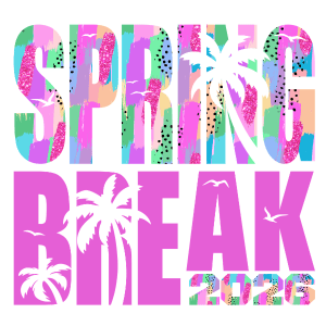 VC10 - Spring Break Bright DTF Transfer - My Vinyl Craft