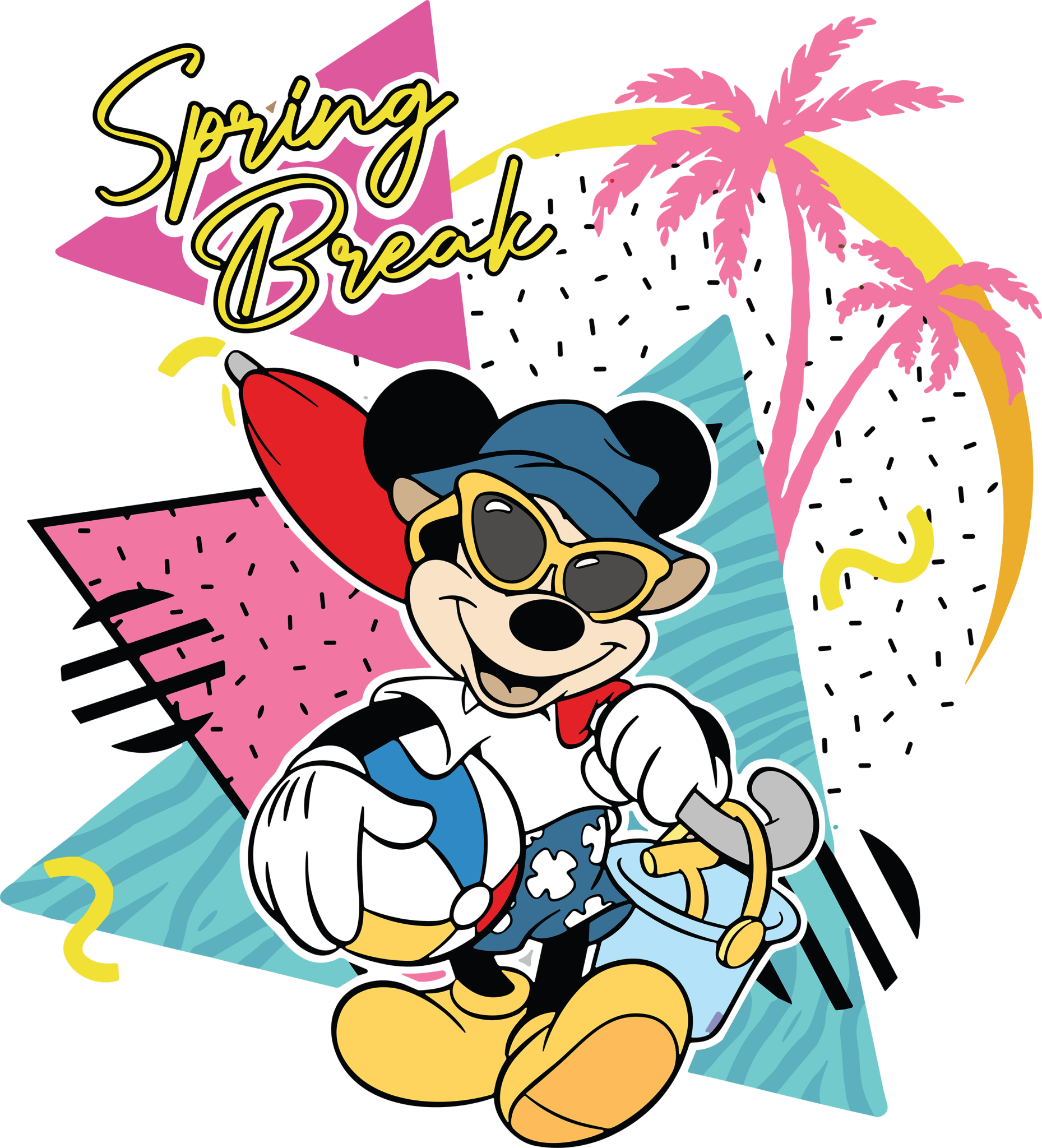 VC2 - Mickey Break DTF Transfer - My Vinyl Craft