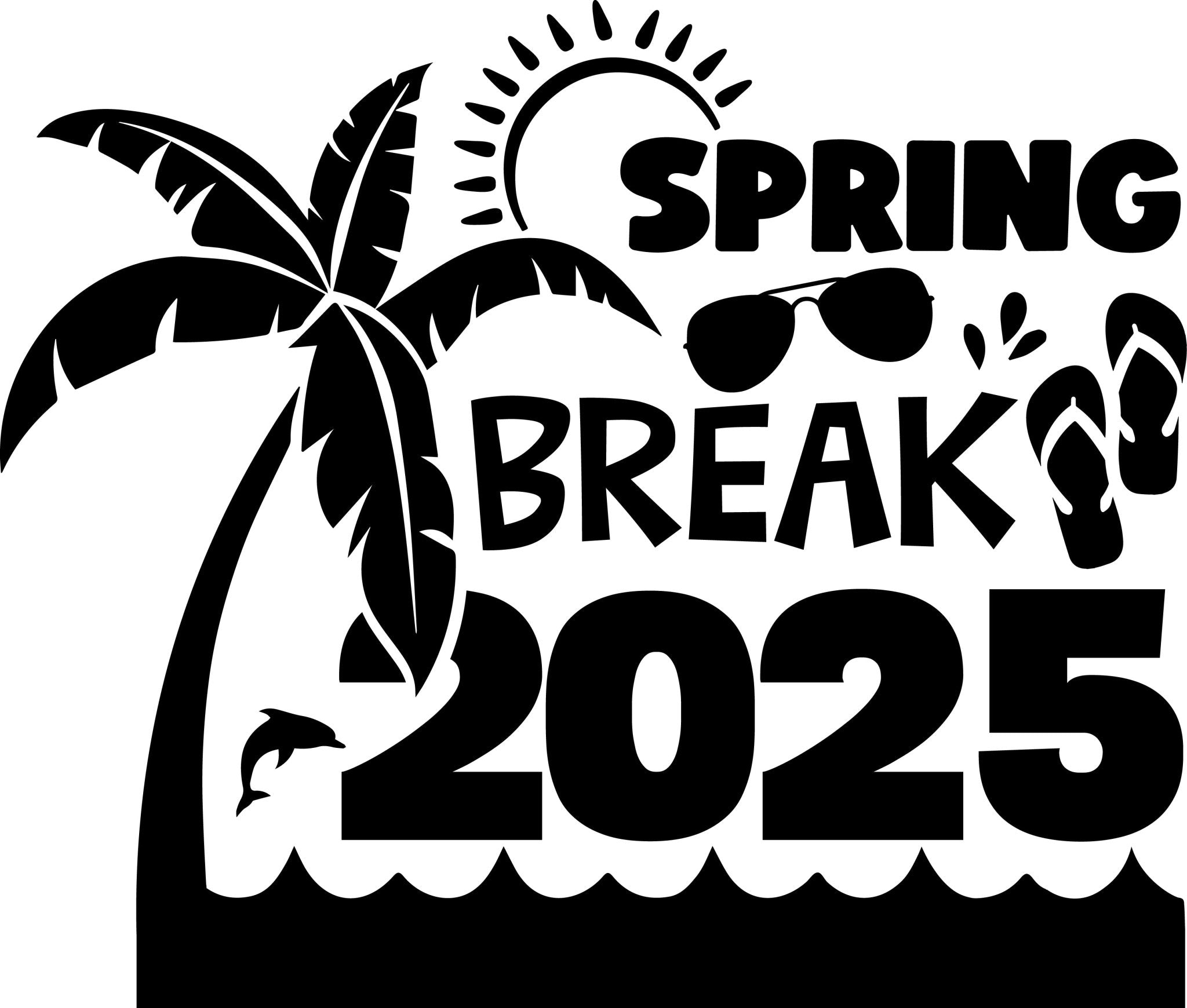 VC3 - Spring Break DTF Transfer - My Vinyl Craft