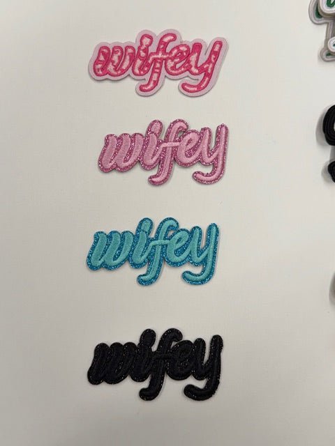 Wifey Iron On Patch - My Vinyl Craft