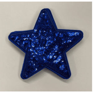 X - Small Stars Iron On Patch - My Vinyl Craft