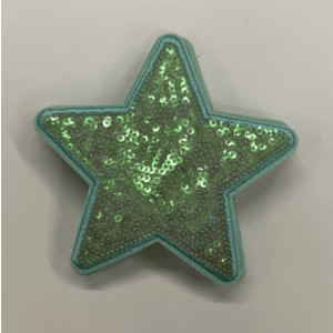 X - Small Stars Iron On Patch - My Vinyl Craft
