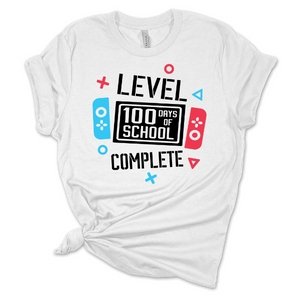 100 Days Level Complete DTF Transfer - My Vinyl Craft