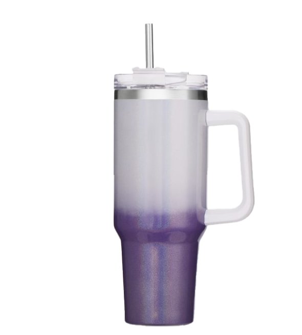 40oz Stainless Steel Sublimation Tumbler with Handle - Mother Tumbler