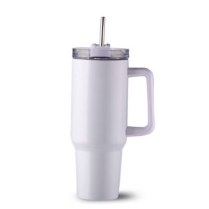 40oz. Sublimation Tumbler with handle - My Vinyl Craft