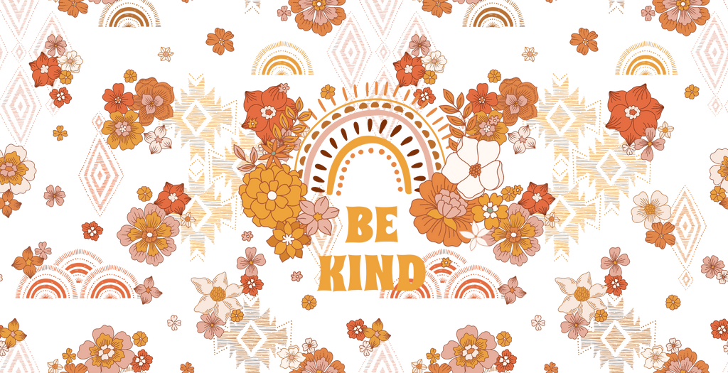 Be Kind UV DTF Cup Wrap - My Vinyl Craft