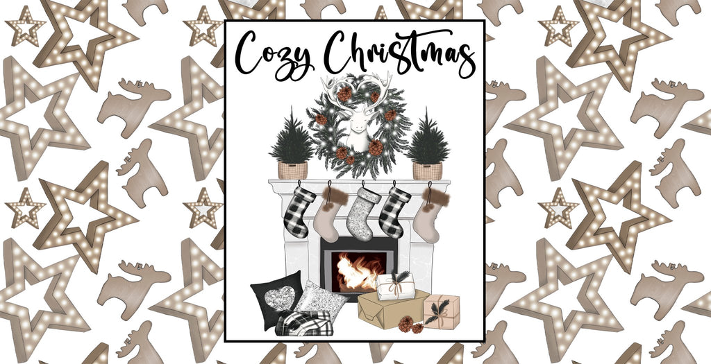 Cozy Christmas UV DTF Cup Wrap - My Vinyl Craft
