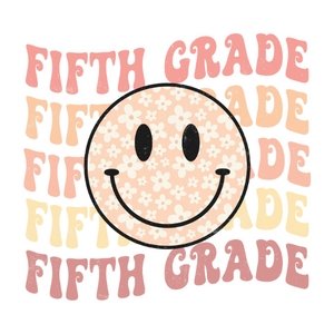 Groovy Peach PreK - 6th Grade DTF Transfer - My Vinyl Craft