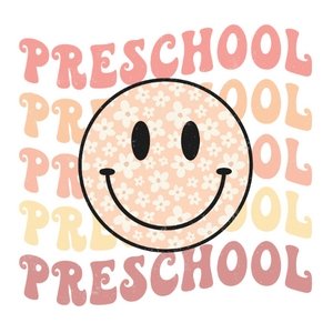 Groovy Peach PreK - 6th Grade DTF Transfer - My Vinyl Craft