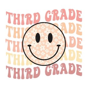Groovy Peach PreK - 6th Grade DTF Transfer - My Vinyl Craft