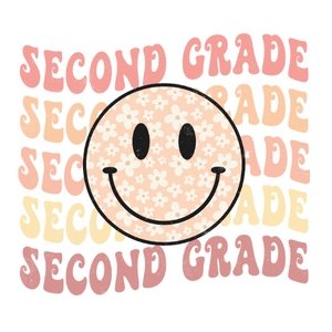 Groovy Peach PreK - 6th Grade DTF Transfer - My Vinyl Craft