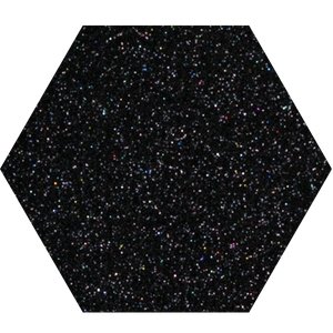 12 Galaxy Black Siser Glitter Heat Transfer Vinyl (HTV)