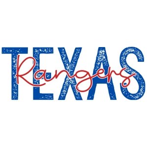 Texas Rangers DTF Transfer - My Vinyl Craft