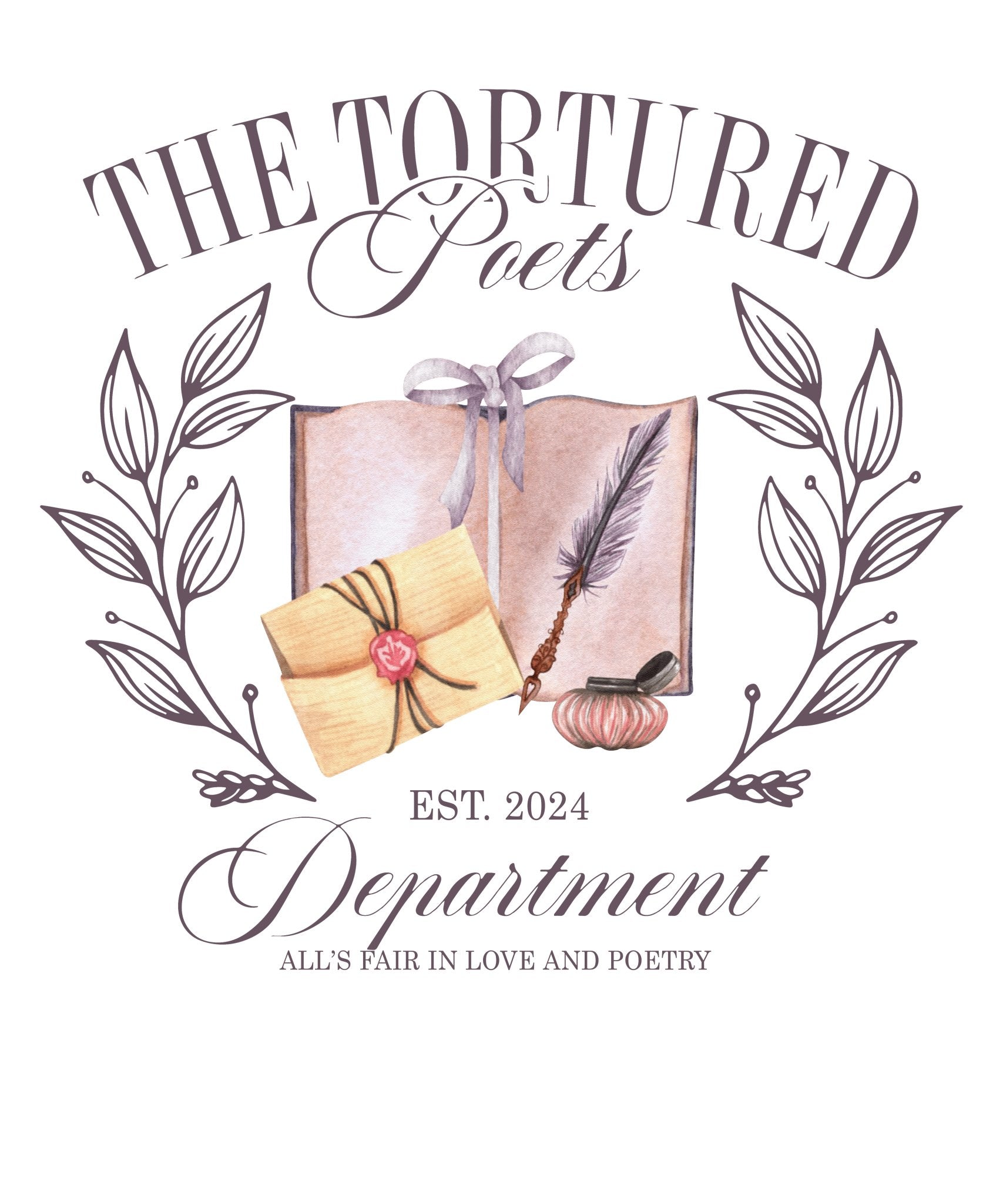 Tortured Poets DTF Transfer - My Vinyl Craft