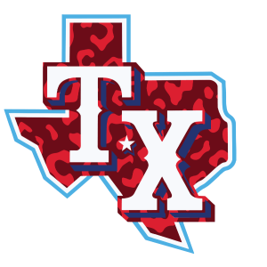 TX Texas Red DTF Transfer - My Vinyl Craft