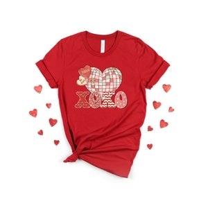 XOXO Disco DTF Transfer - My Vinyl Craft