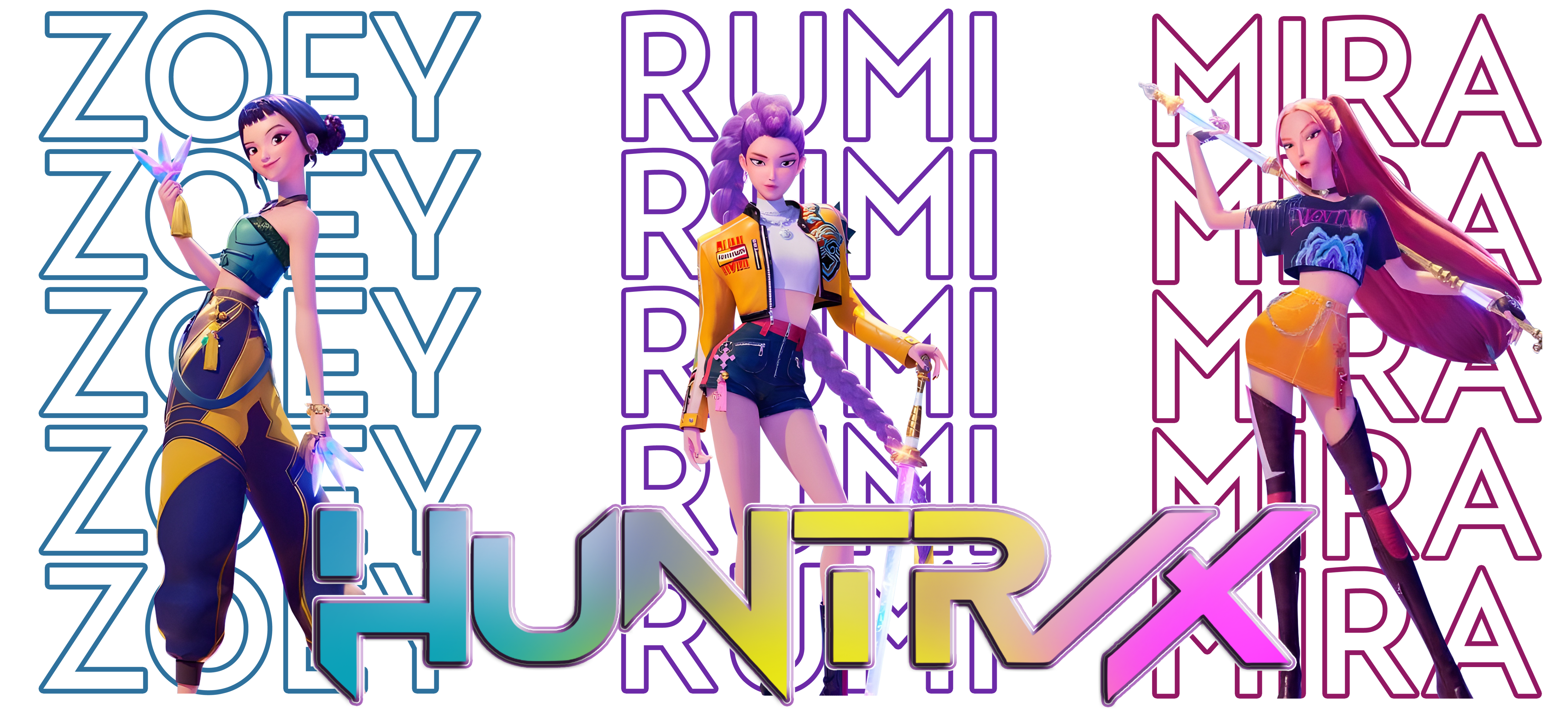 UV9 - Kpop Girls UV DTF Cup Wrap