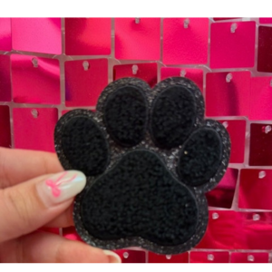 Large Paw Prints Iron On Patch