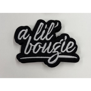 A lil Bougie Iron On Patch