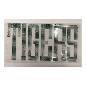 Large Tigers Rhinestone Transfer