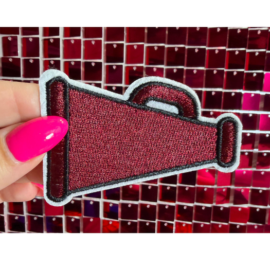 Megaphone  Iron on Patch
