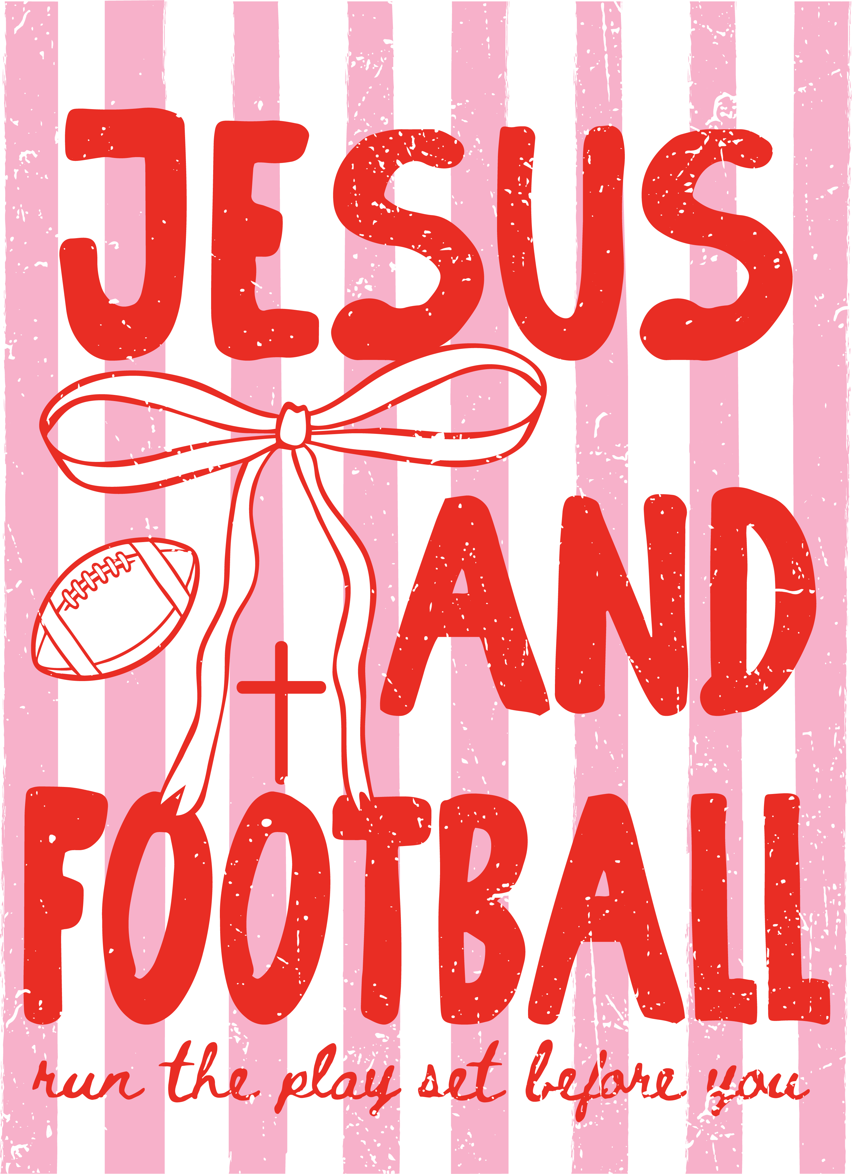 FB9 - Jesus and Football DTF Transfer