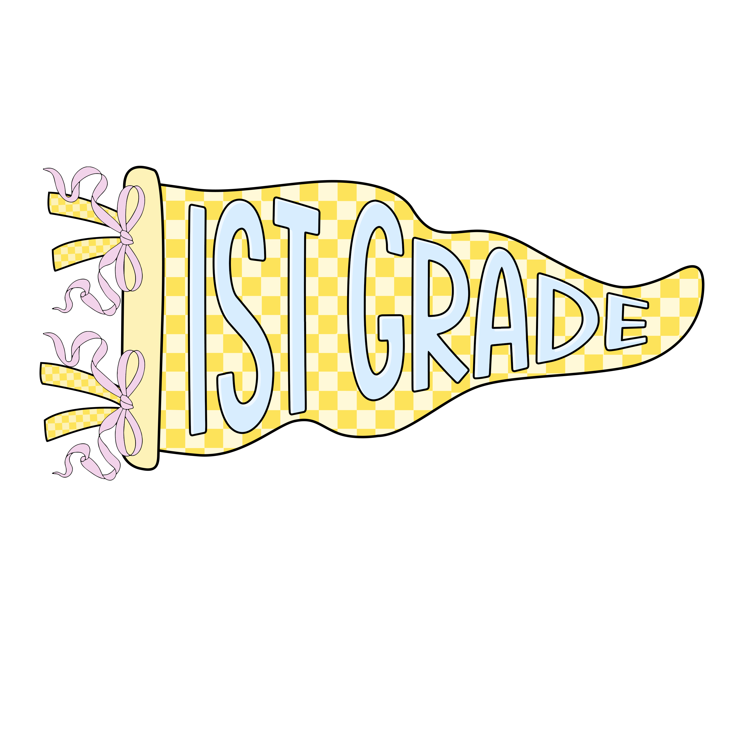 Grade Pennant PK-5th DTF Transfer