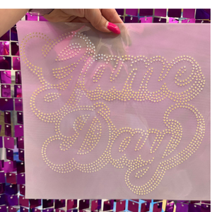 Gameday Girl  Rhinestone Transfer