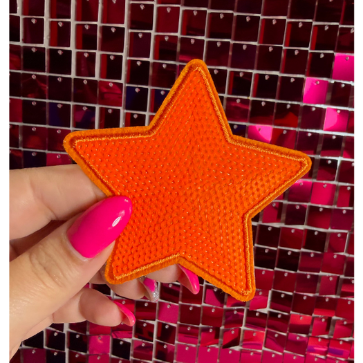 Sequins Stars Iron on Patch
