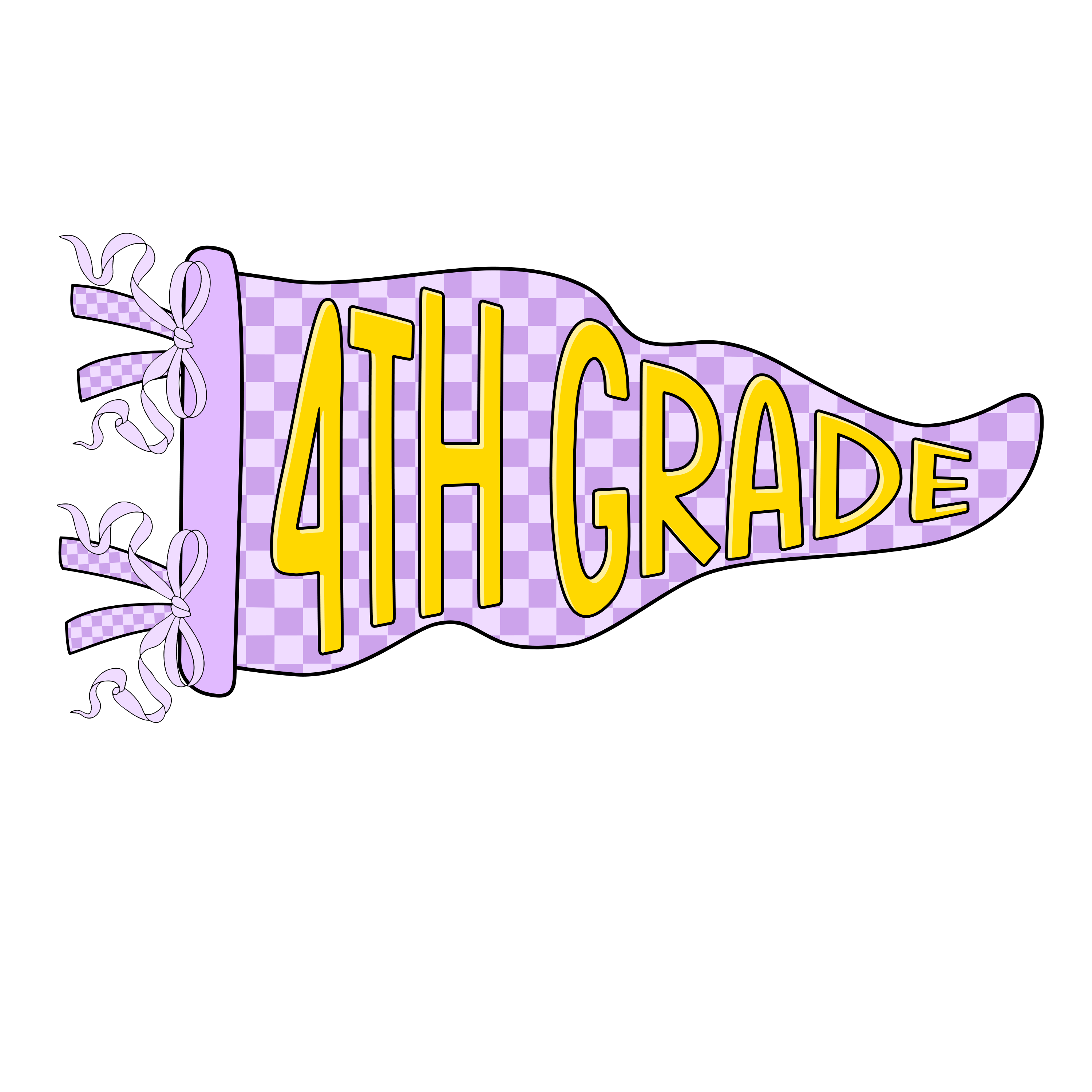 Grade Pennant PK-5th DTF Transfer