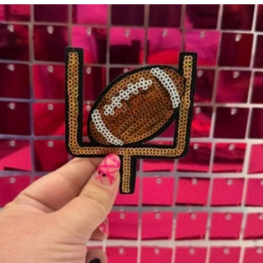 Touchdown Goal Iron on Patch