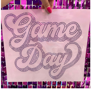 Gameday Girl  Rhinestone Transfer