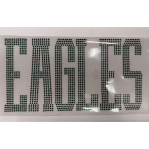 Large Eagles Rhinestone Transfer