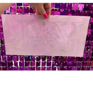 Joy  Rhinestone Transfer