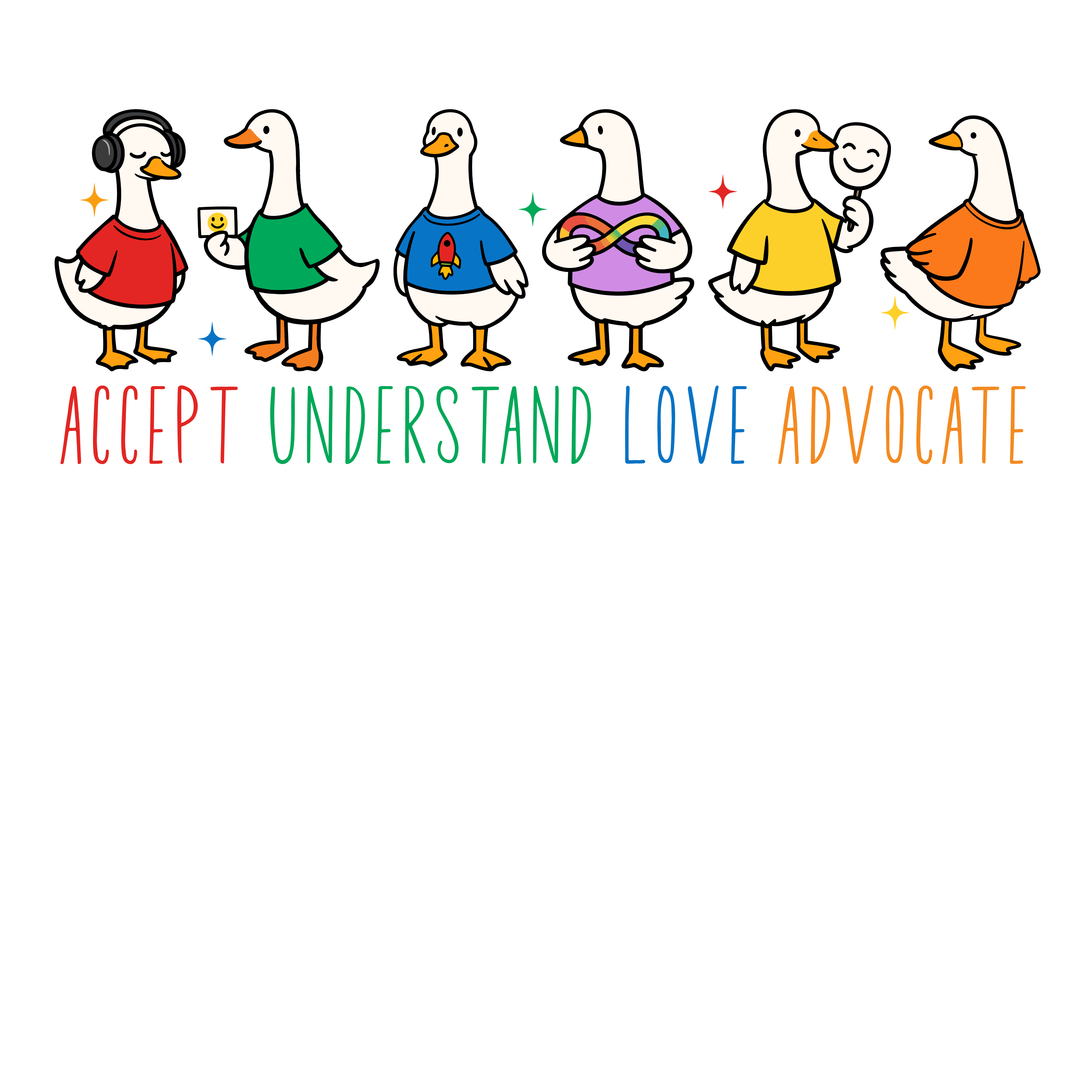 N3 - Inclusion Goose DTF Transfer