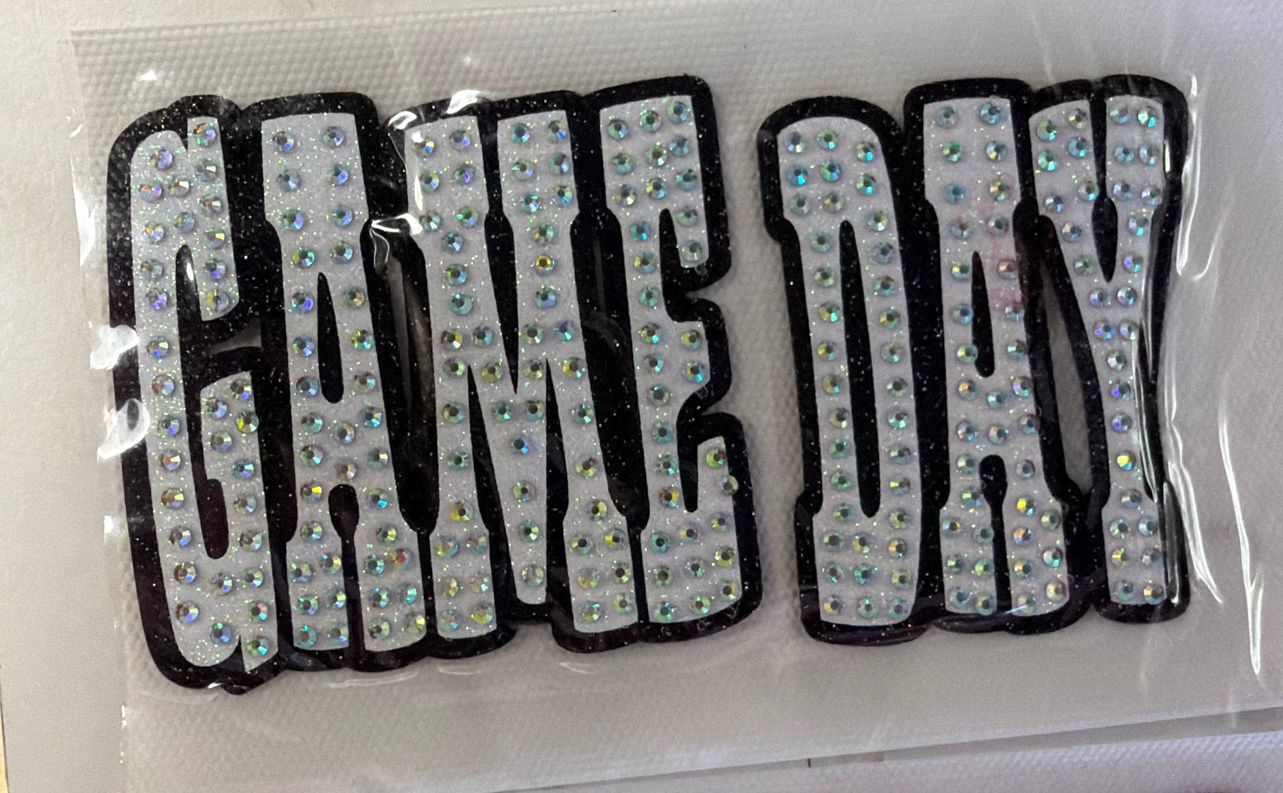 Game Day  Hat Rhinestone Transfer