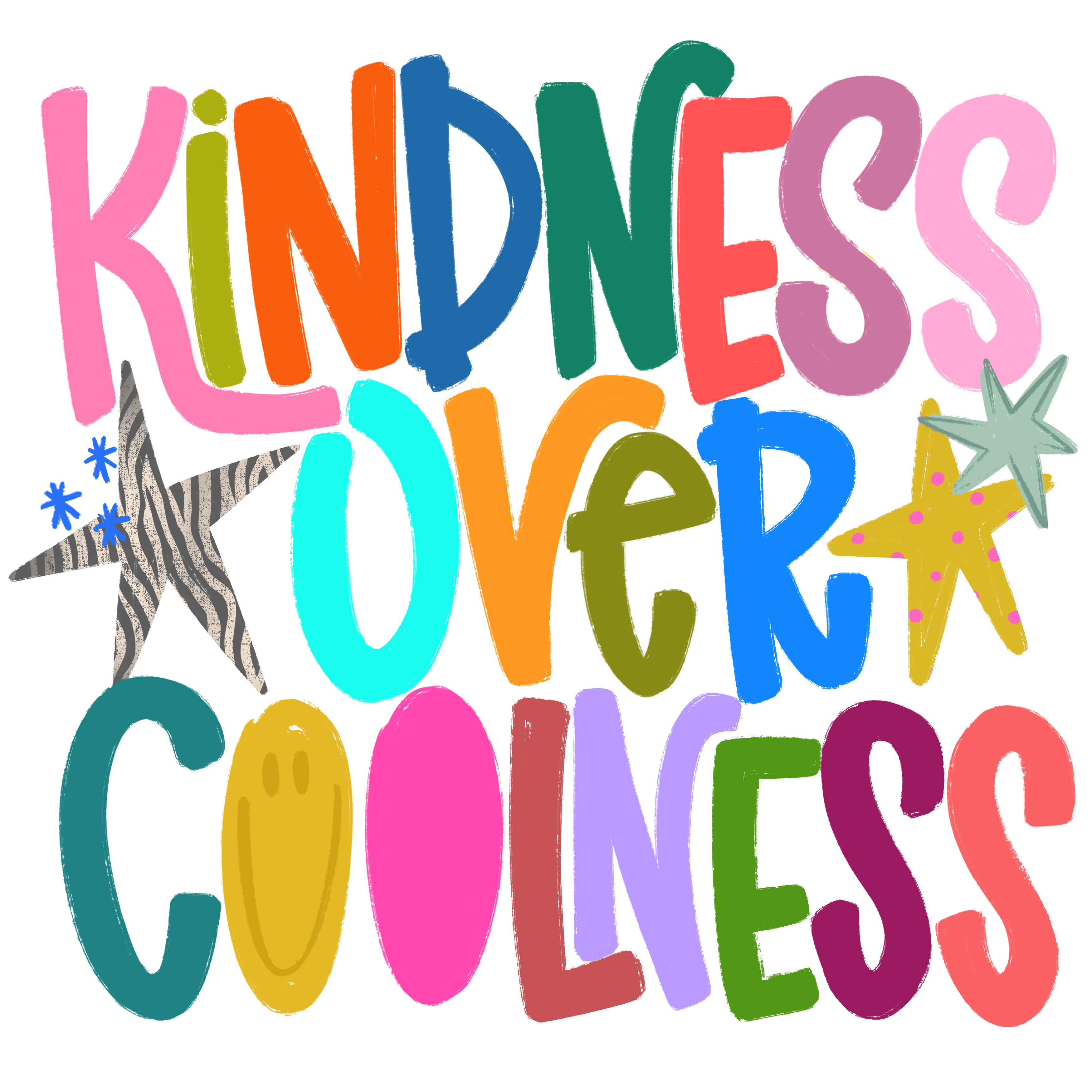 K4 - Kindness Over Coolness DTF Transfers