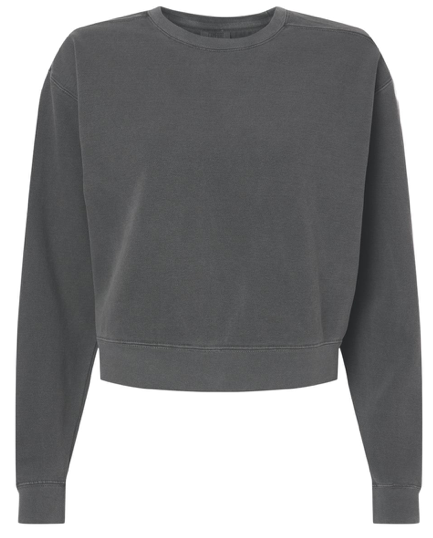 Comfort Color Mid-Length Crewneck Sweatshirt (Crop) - 1566L  **PRE-ORDER**