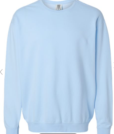 Comfort Color Lightweight Crewneck -1466 **PRE-ORDER**